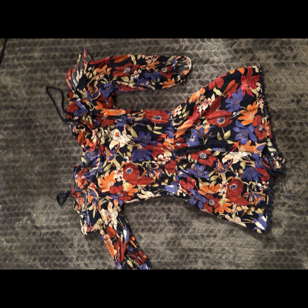 FLORAL ROMPER